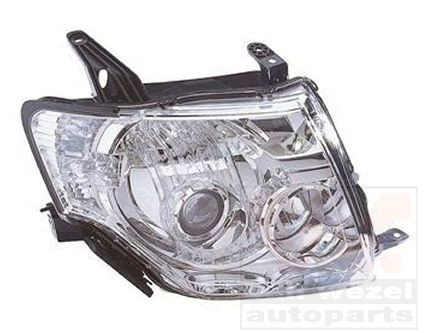 Reflektor prawy Mitsubishi Pajero IV SHORT SUV (V80) (2006 - 2013) cena, od 136,78 USD